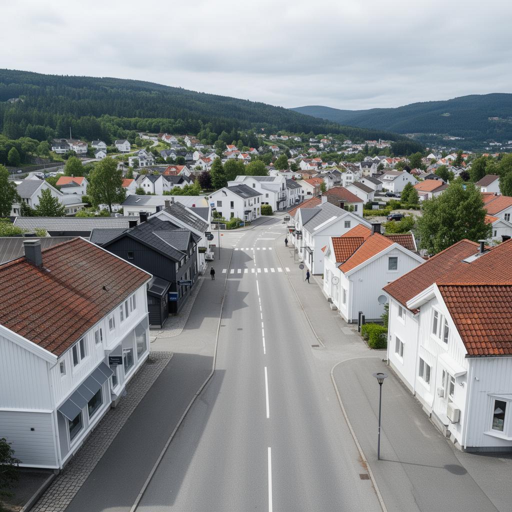 Flytting i Askim – oversikt over sentrum